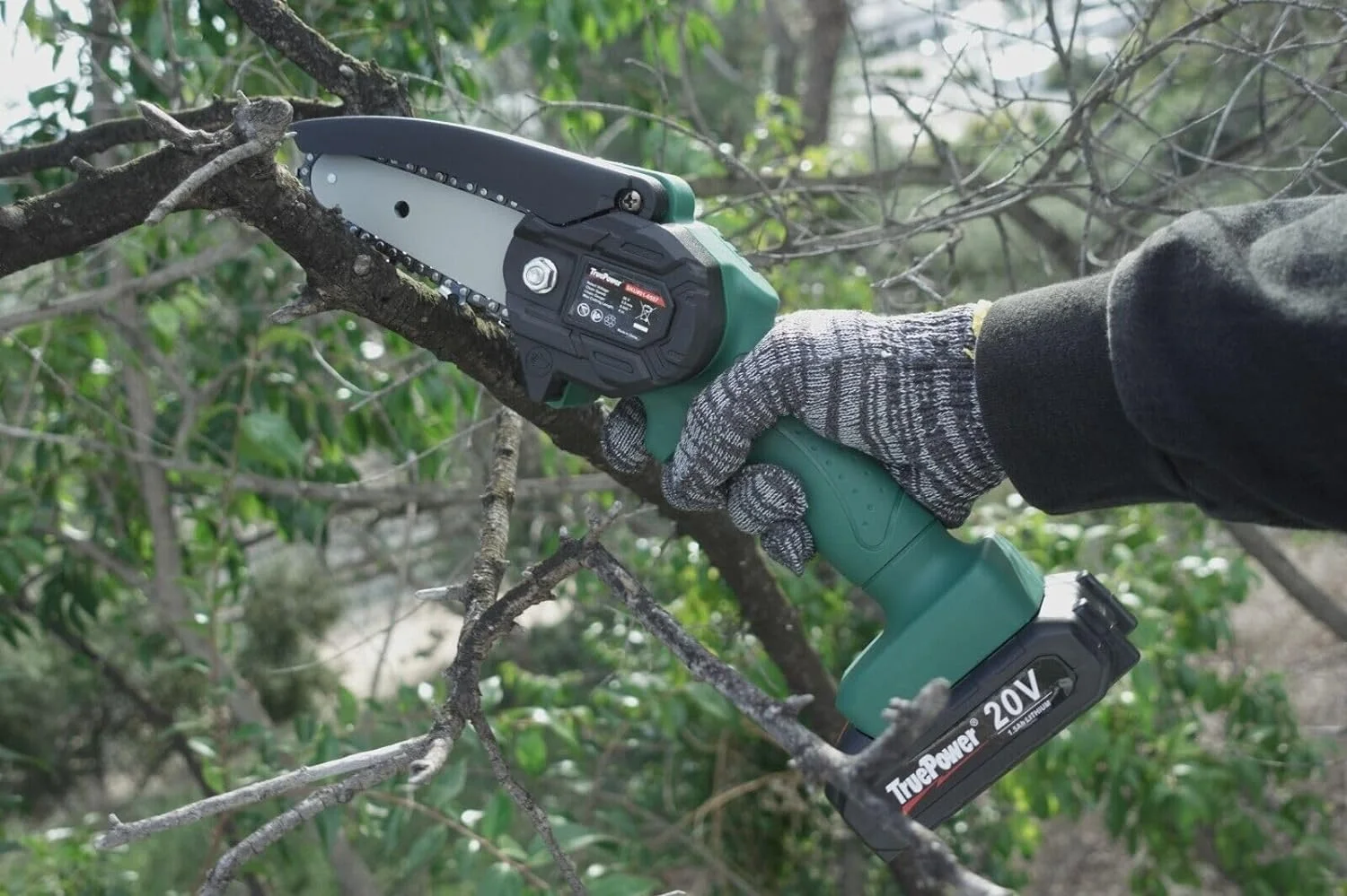 TruePower 20V Mini Chainsaw 4