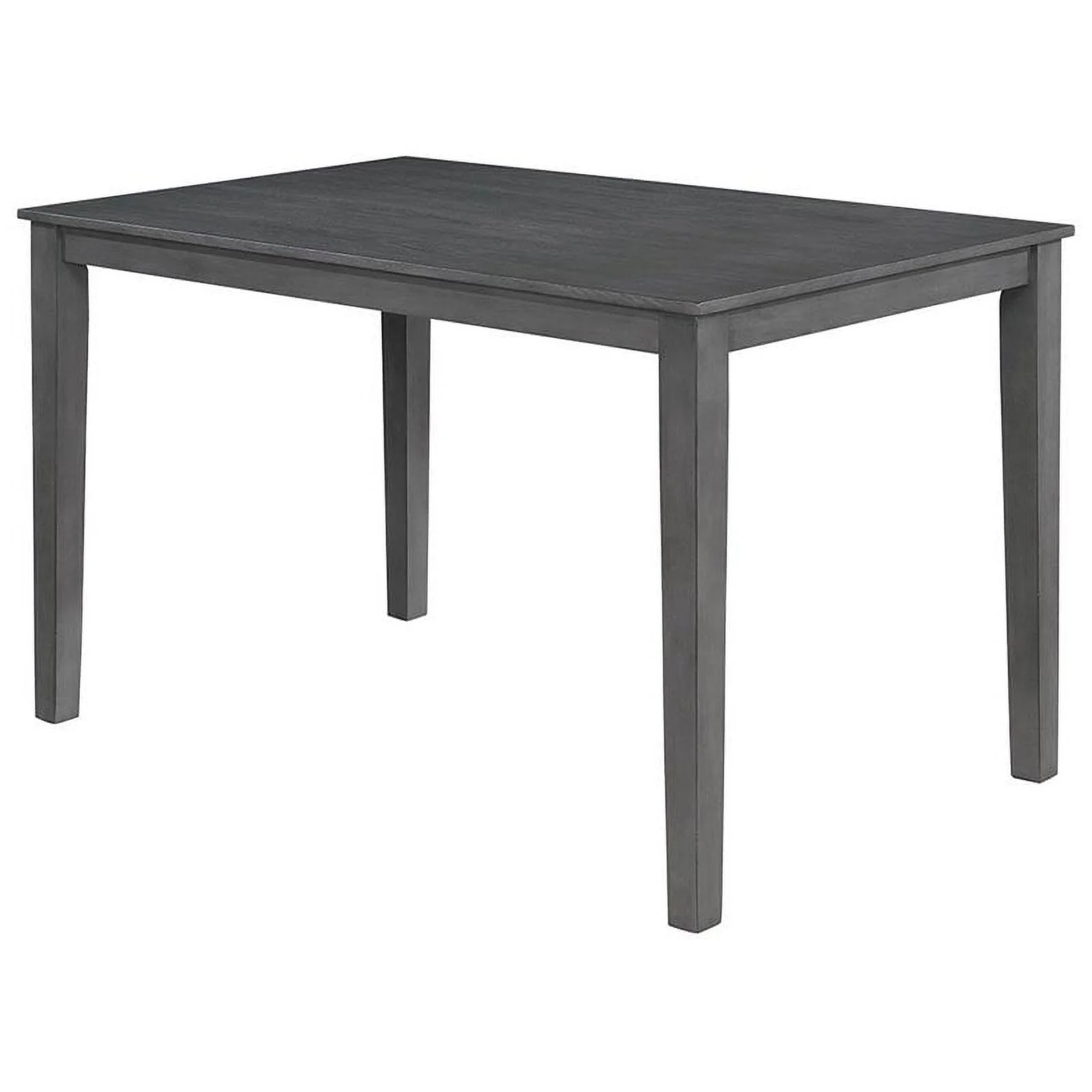 Furniture of America Alyssum Wood 7 Piece Counter Height Set in Weathered Gray