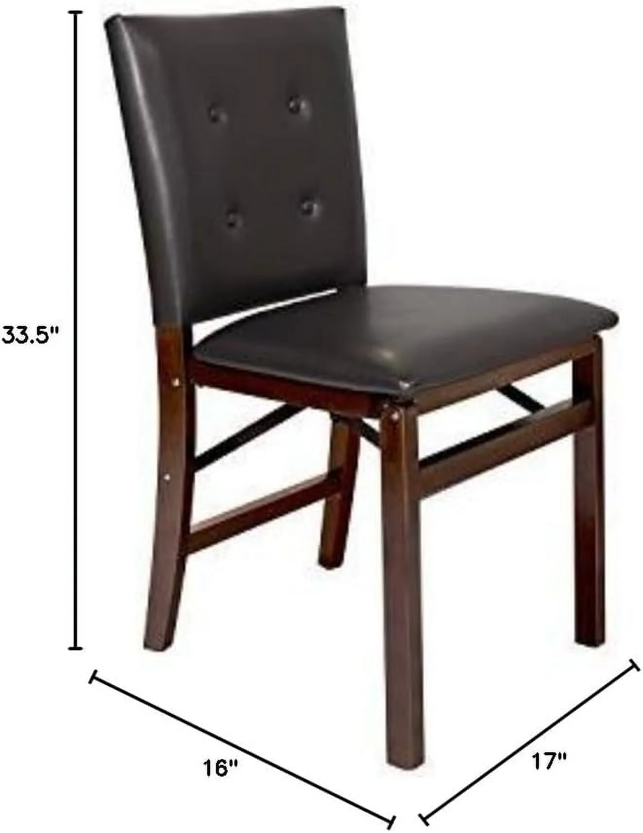 Stakmore Parsons Folding Chair - Set of 2