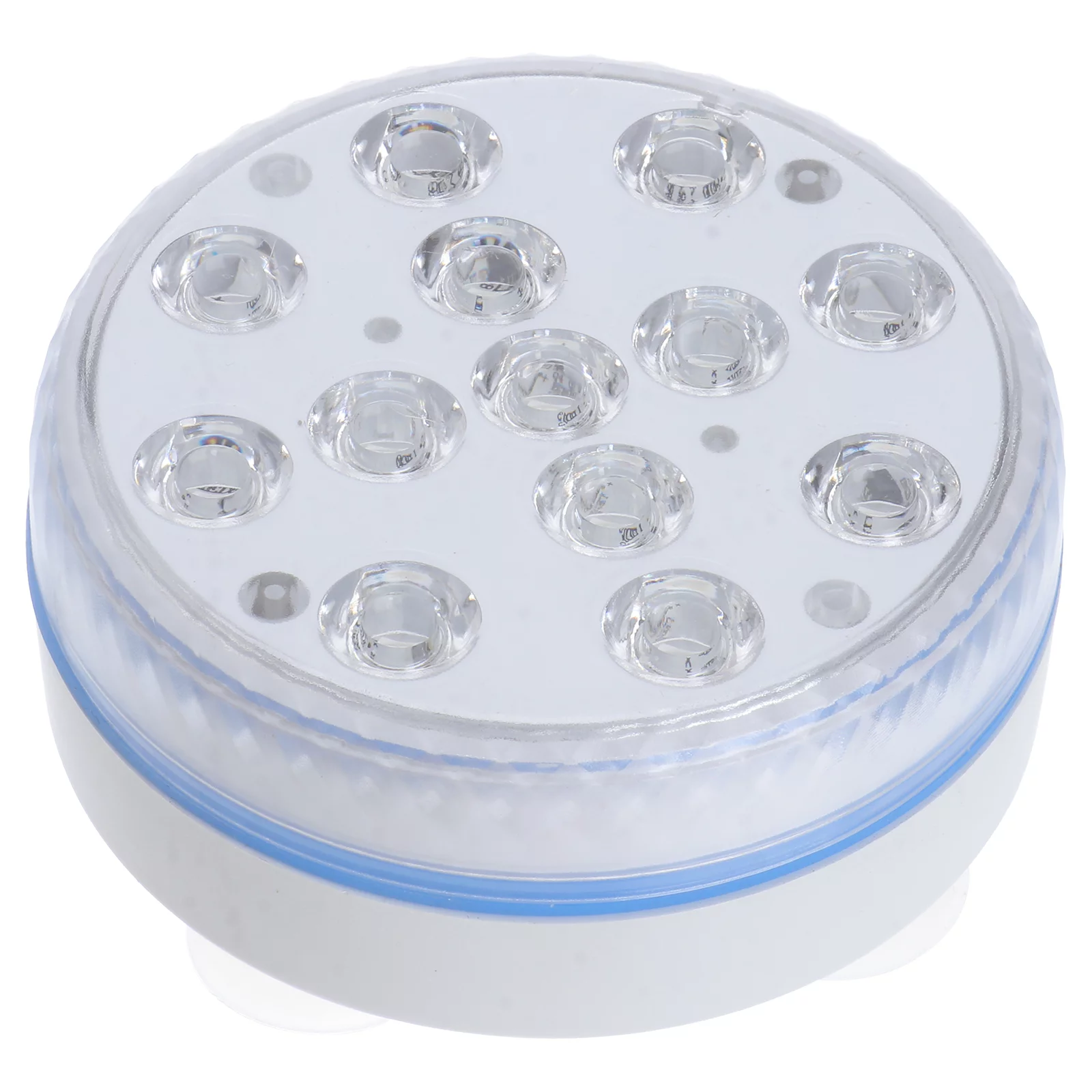 LED Waterproof Candle Lights Underwater Submersible Lamp Decoration for Pond Swimming Pool Fountain (White)