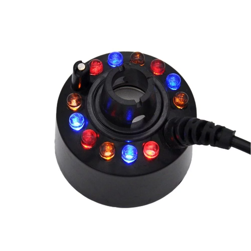 Fountain Pond Accessories Mist Maker Replacement Aquarium Colorful Light