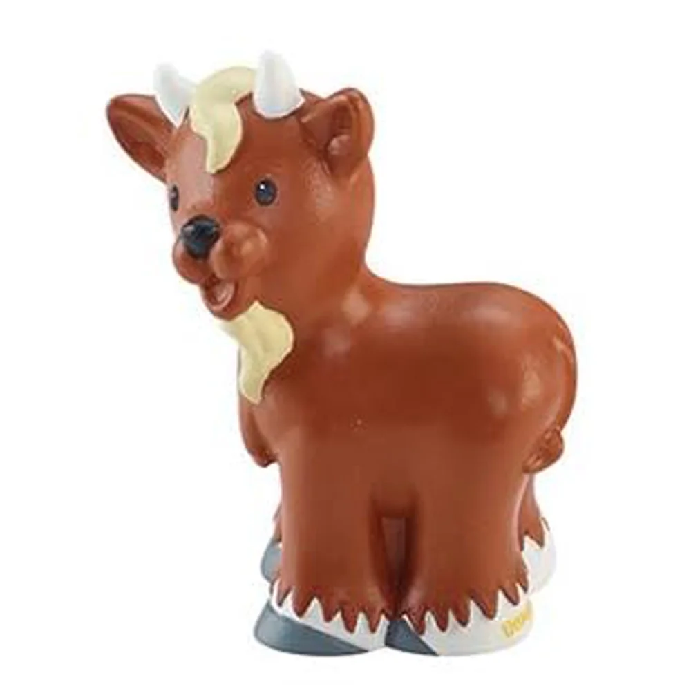 Mattel Replacement Part for Fisher-Price Little People Playset - CHD20 ~ Replacement Brown Goat Figure ~ Works with Fisher-Price Farm Playset and Other Playsets as Well!