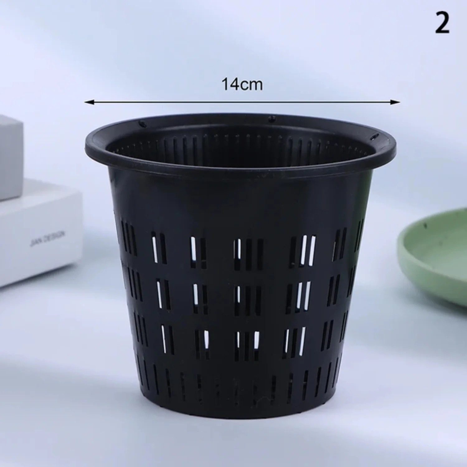 Breathable Plastic Orchid Special Flower Pot Basket Container with Side Hole Net Cup Plant Pot for 11cm and 14cm Orchids