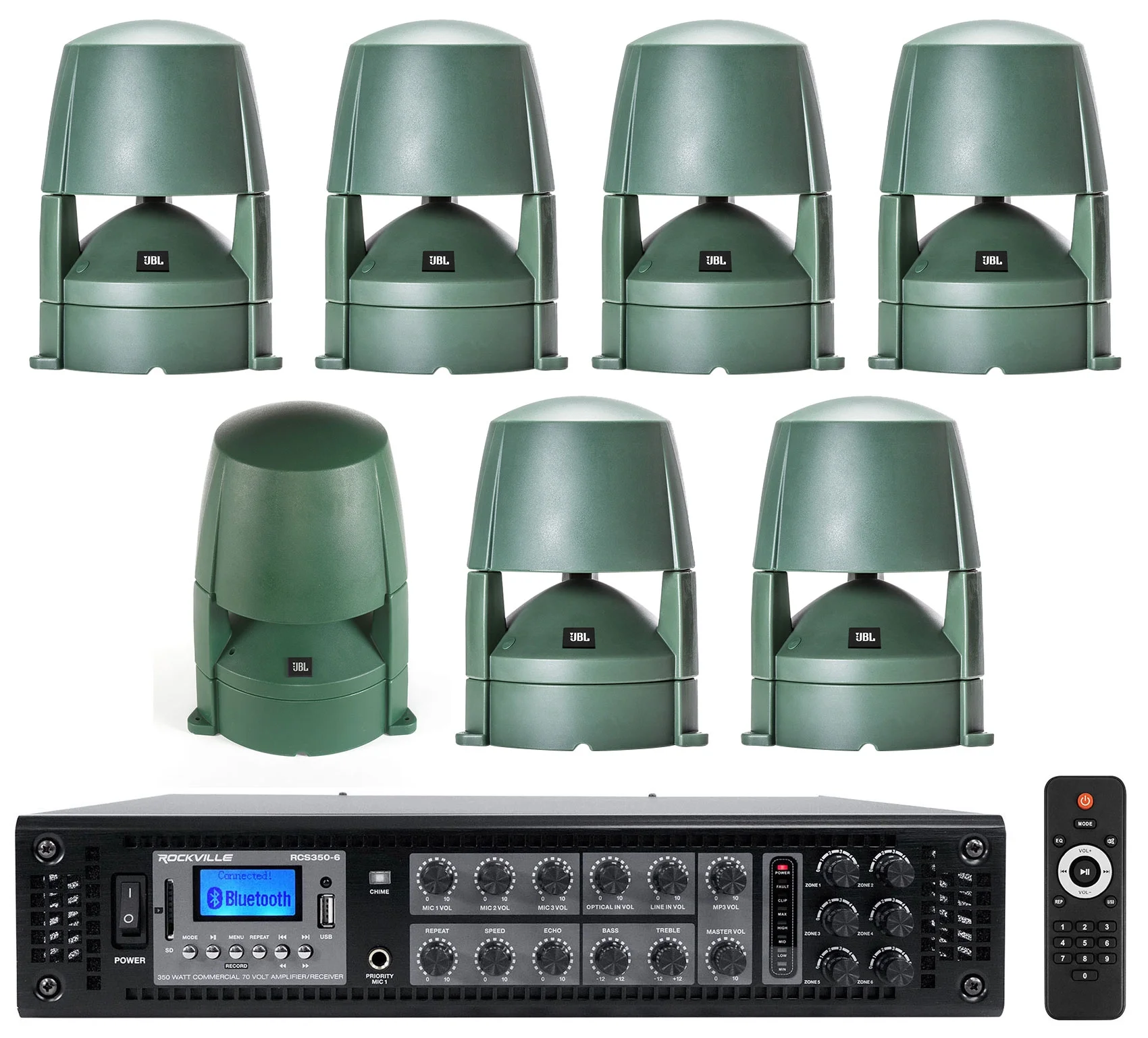 6) JBL CONTROL 85M 5.25