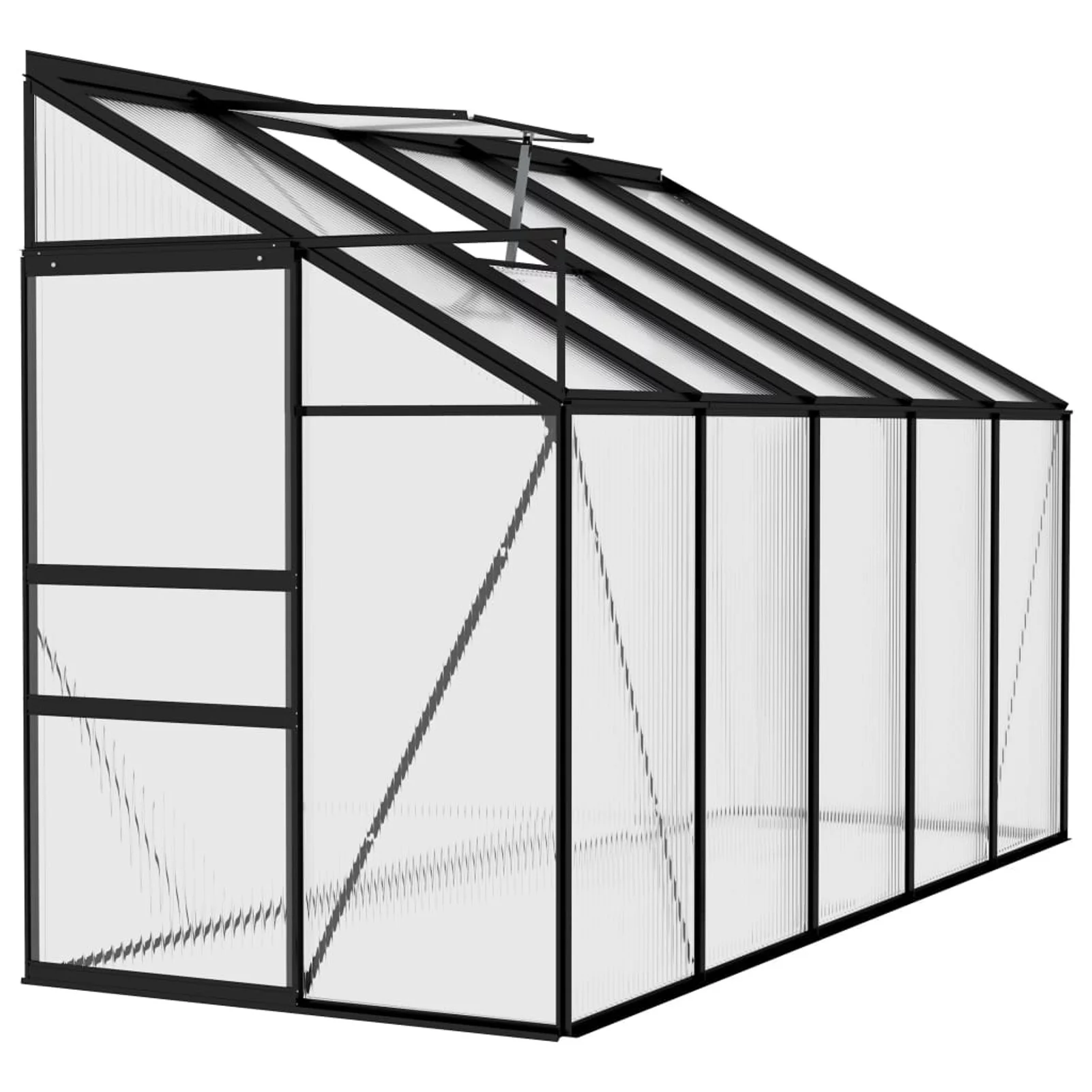 Dcenta Greenhouse Anthracite Aluminum 220 ft³