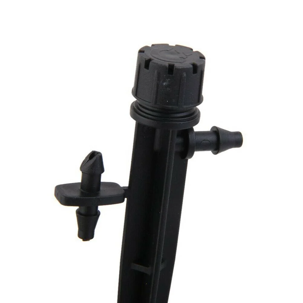 50x  Garden Water Flow Irrigation Drippers on Stake Emitter Drip Sprinklers