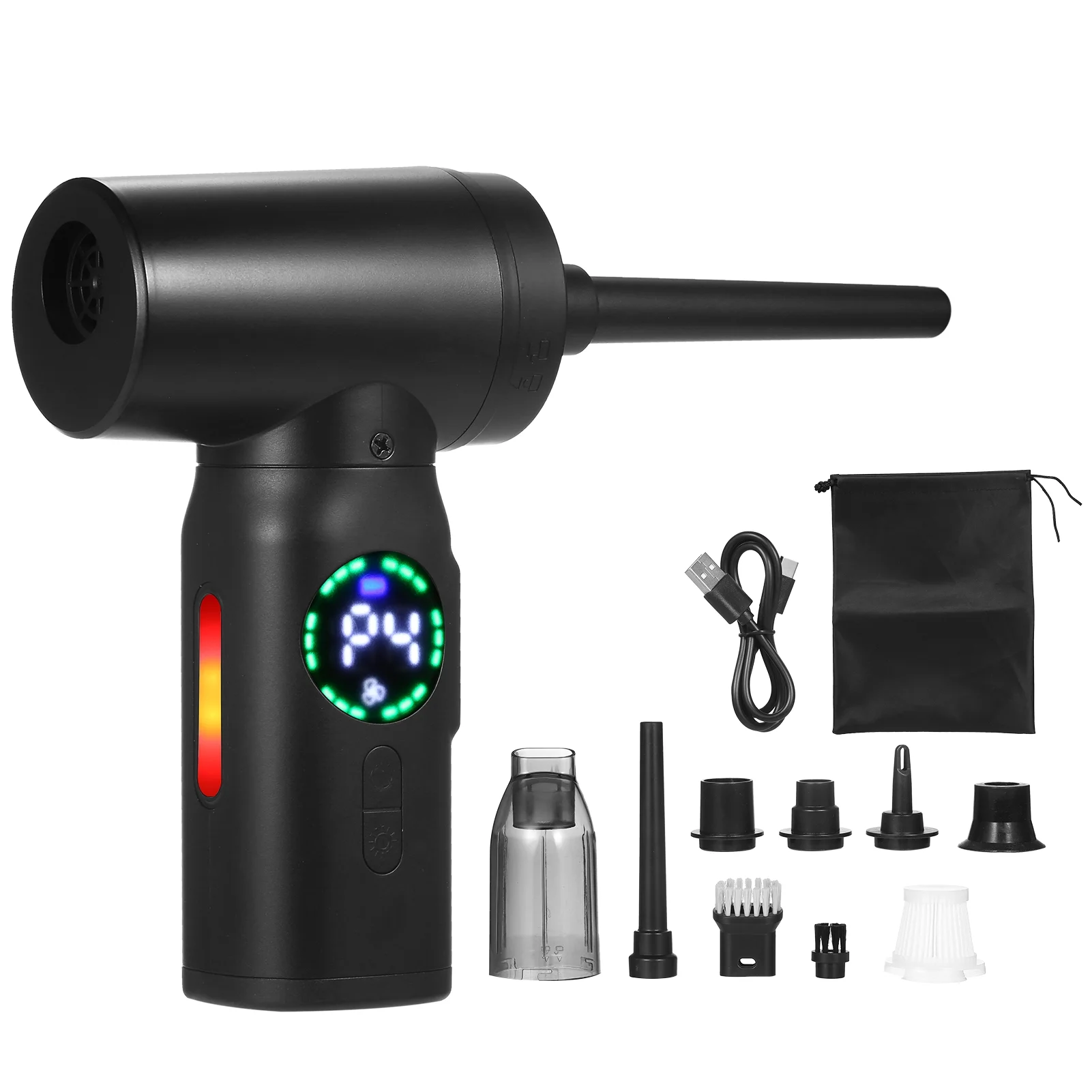 Irfora Dust blower,With Screen Motor Can Computer Car Air Air Can Screen Motor 120w Supplies 120w 110000rpm 7500mah Air Cleaner Air Wenzi Air Er Air 7500mah Cleaner Can Siuke Blower With Laoshe