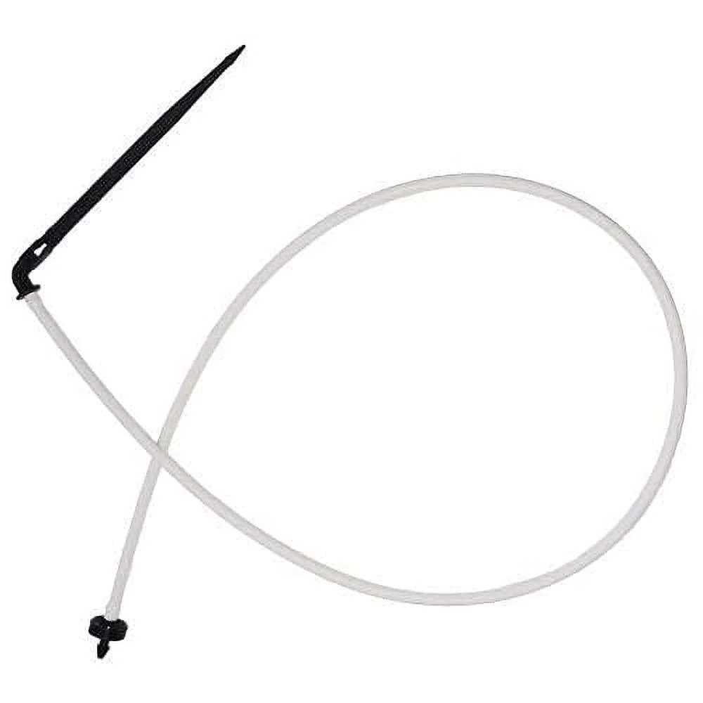 Automatic Irrigation 36-in Dripper Stake Assembly, 2 GPH, Bundle of 25 (White)