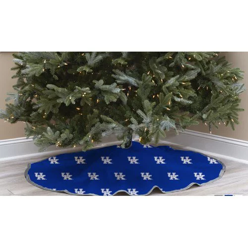 Ohio State Buckeyes Microplush Christmas Tree Skirt