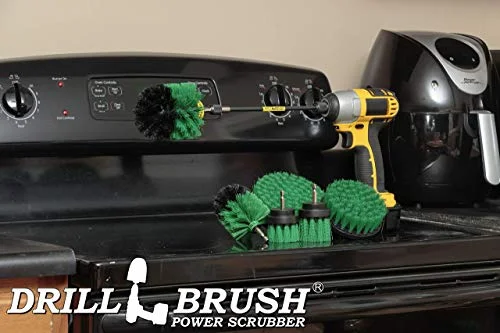 Kitchen Cleaning Supplies - Kitchen Scrubber Set - Kitchen Cleaning Tools - Oven Cleaning Tools - Household Cleaning Supplies - Best Cleaning Supplies - Pot Cleaning Brush - Fridge Cleaning Brush Kit