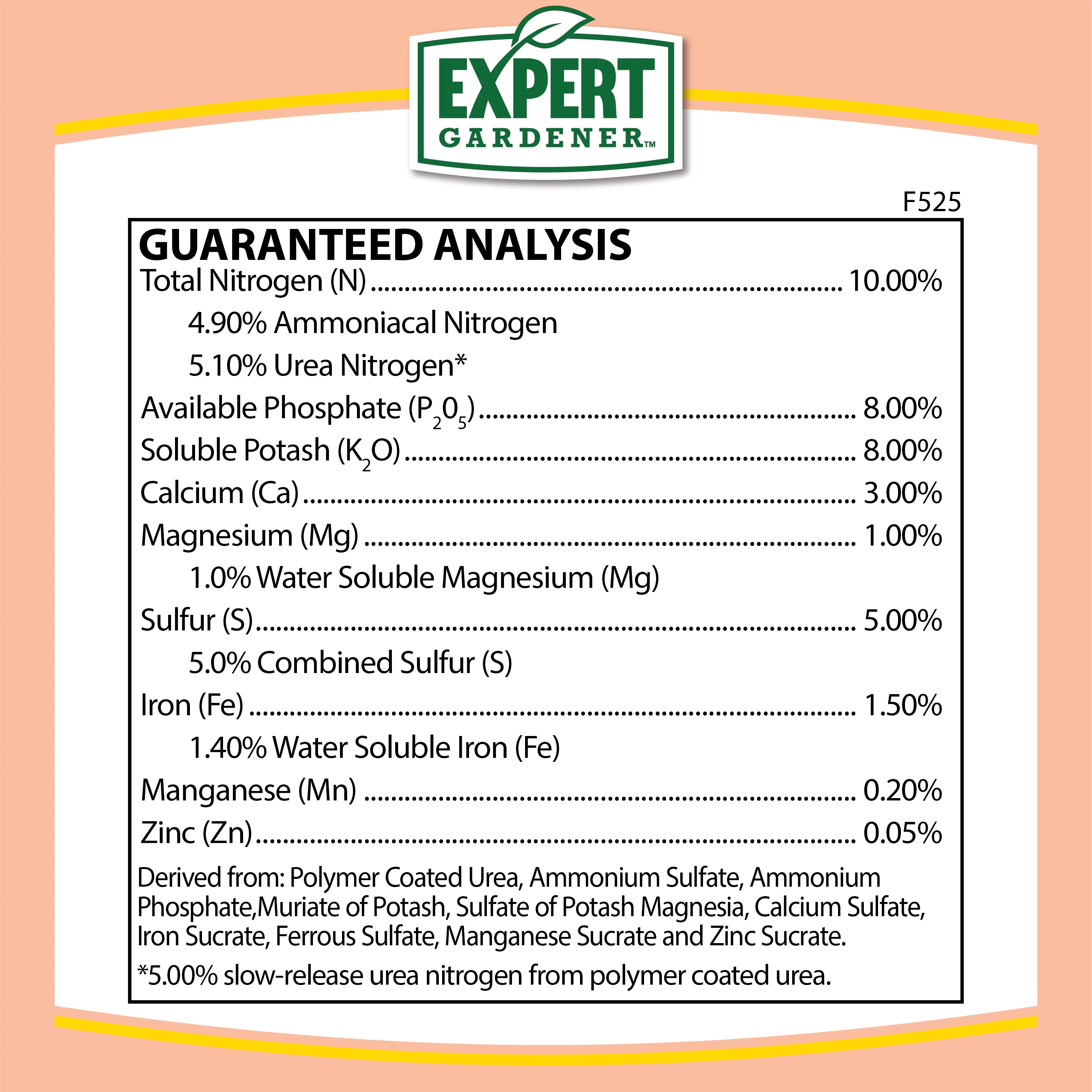 Expert Gardener Azalea, Camellia & Rhododendron Plant Food Fertilizer 10-8-8, 4 lb.