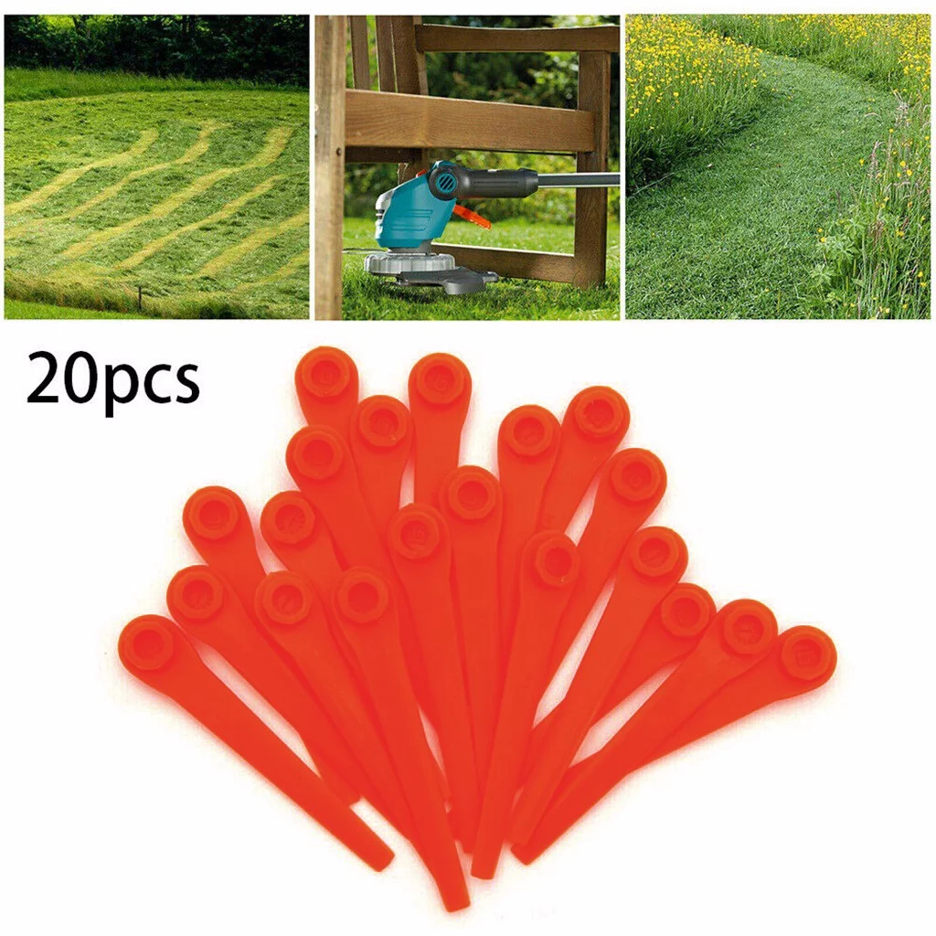 Bnnlsa Trim Tool Long 20Pcs for Garde. Service Replacement Trim.Mer Plastic Grass 8841 Patio & Garden