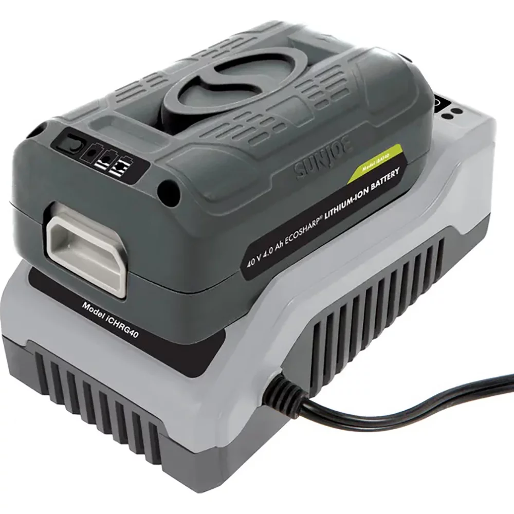 Restored Snow Joe iBAT40 iON EcoSharp 40 V 4.0 Ah LithiumIon Battery (Refurbished)