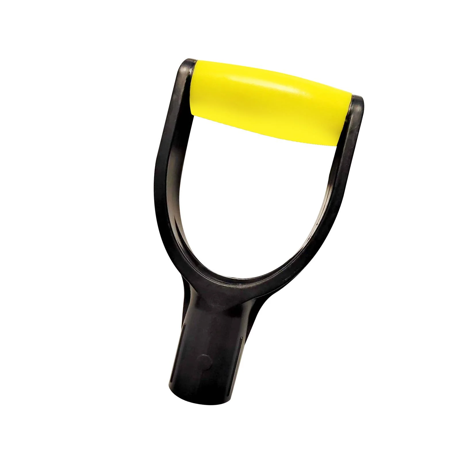 Shovel Handle Grip Spade Handle Replacement D Handle Shovel Holder Easy to Install Snow Shovel Handle Shovel Grip for Gardening Accessories yellow