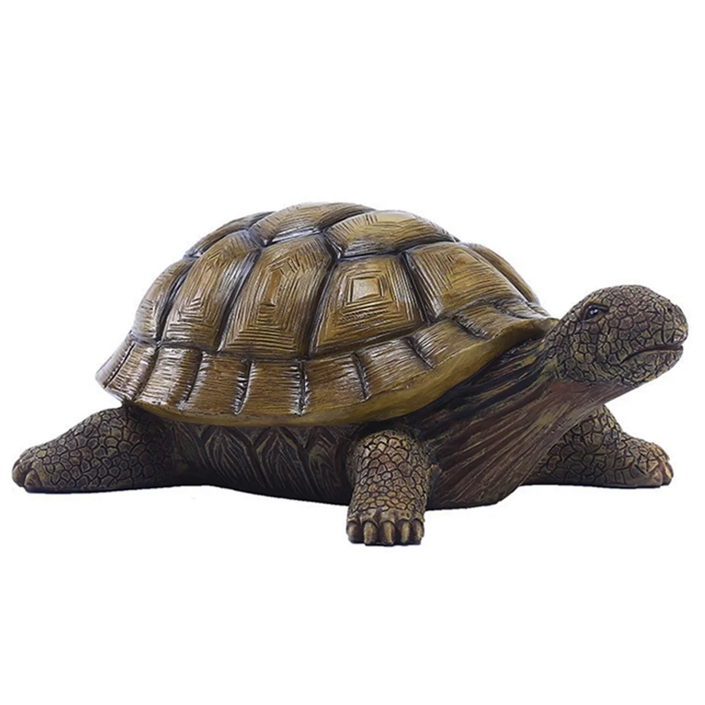 Turtle Garden Statue,Outdoor Decoration for Garden/Patio/Pond/Lawn/Swimming Pool,Indoor Tortoise Figurine Sculpture Colloction for Floor or Tabletop