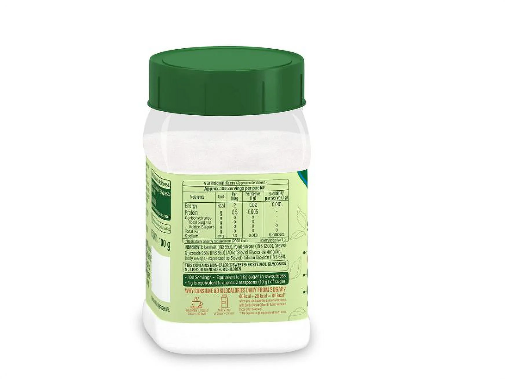 Zandu Stevia (Meethi Tulsi) 100 gm Powder