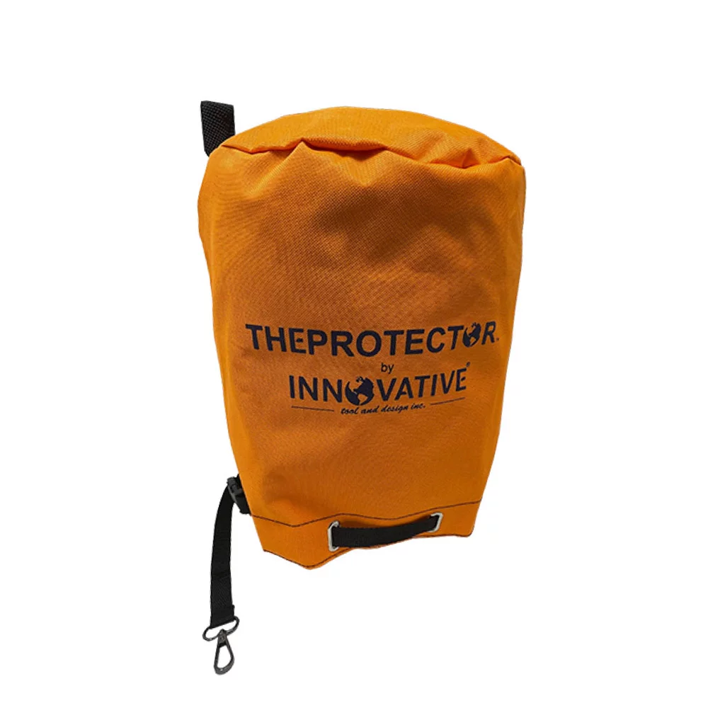 Trimmer cover, trimmer wrap, weedwacker cover, weedeater wrap, waterproof  ORANGE