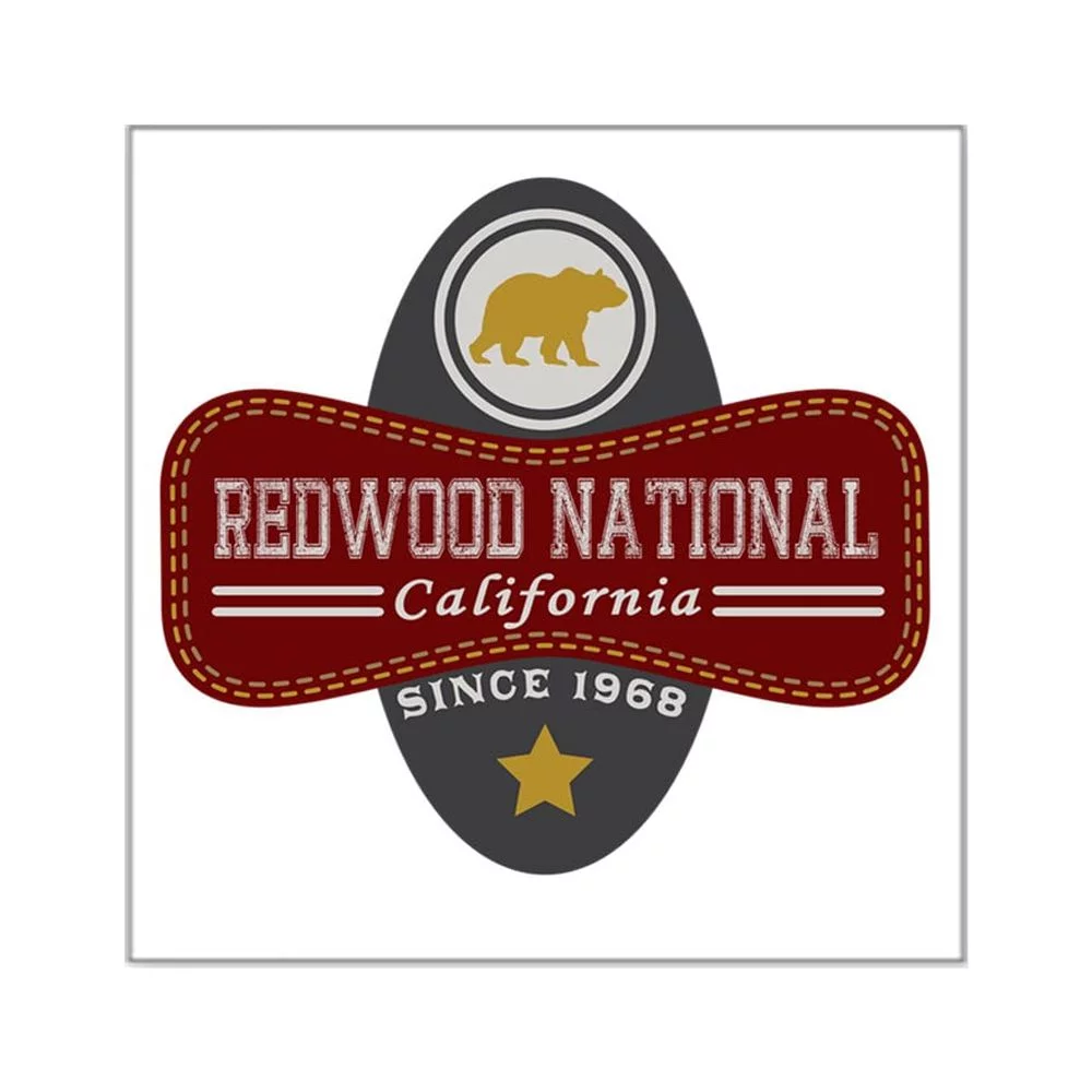 CafePress - Redwood Natural Marquis Square Sticker 3 X 3 - Square Sticker 3