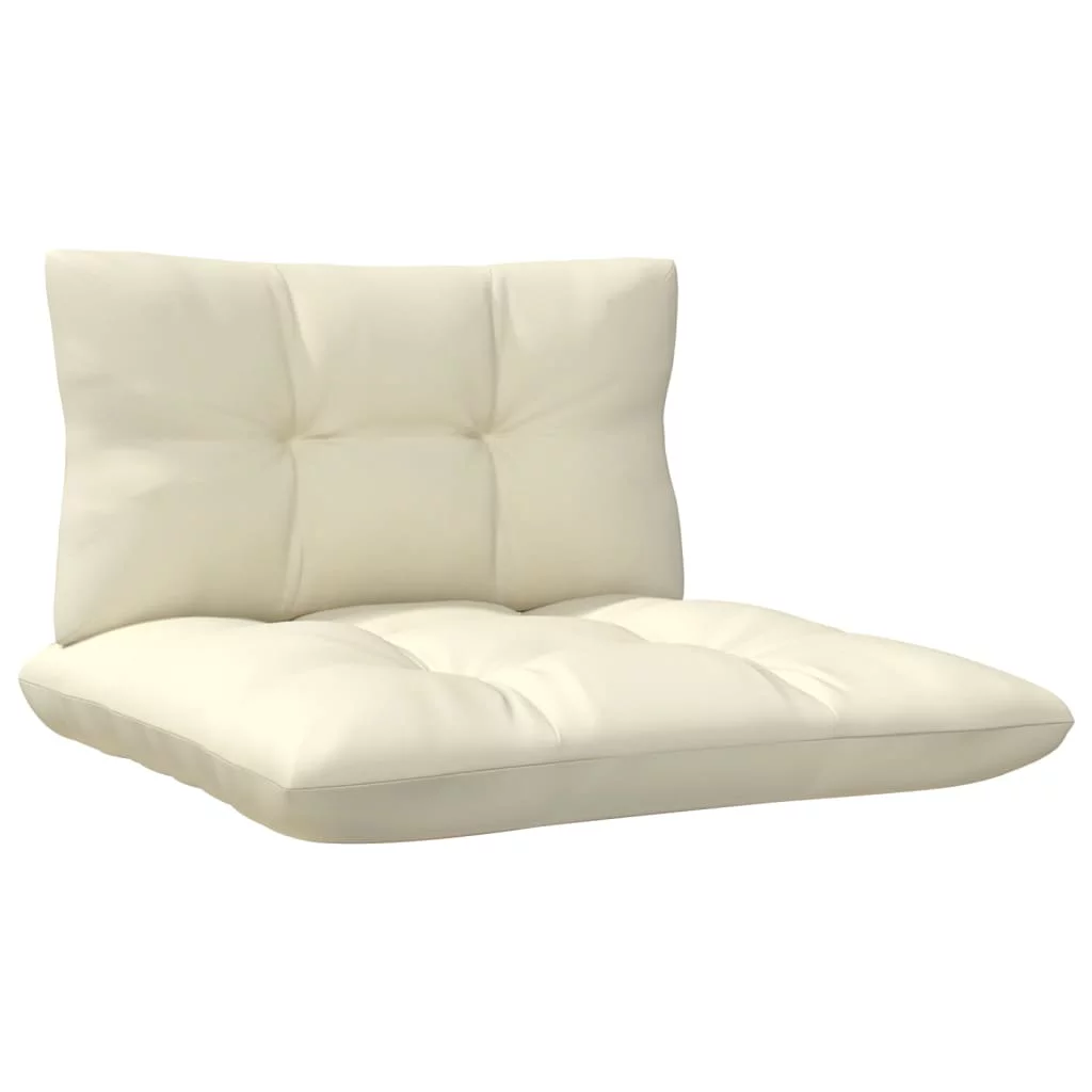 Aibecy 2-Seater Patio Sofa with Cushions Solid Pinewood