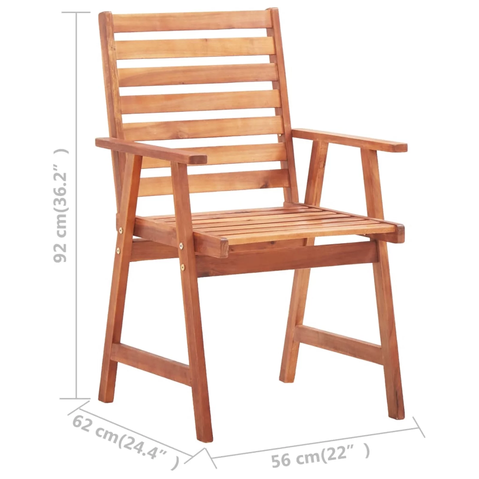Andoer parcel,Patio Chairs Deck Lawn Patio 6 Pcs Wood Vidaxl Furniture Deck Wood Slat Table Chairs Chairs D0320723d Patio Chair Deck Chair Slat Chair