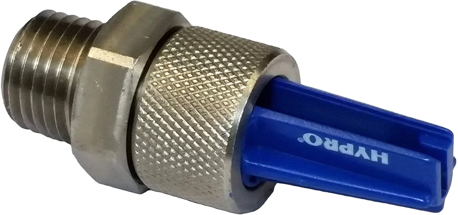 XT020 Hypro Boom X-Tender Fence Row Blue Spray Nozzle, Stainless Steel