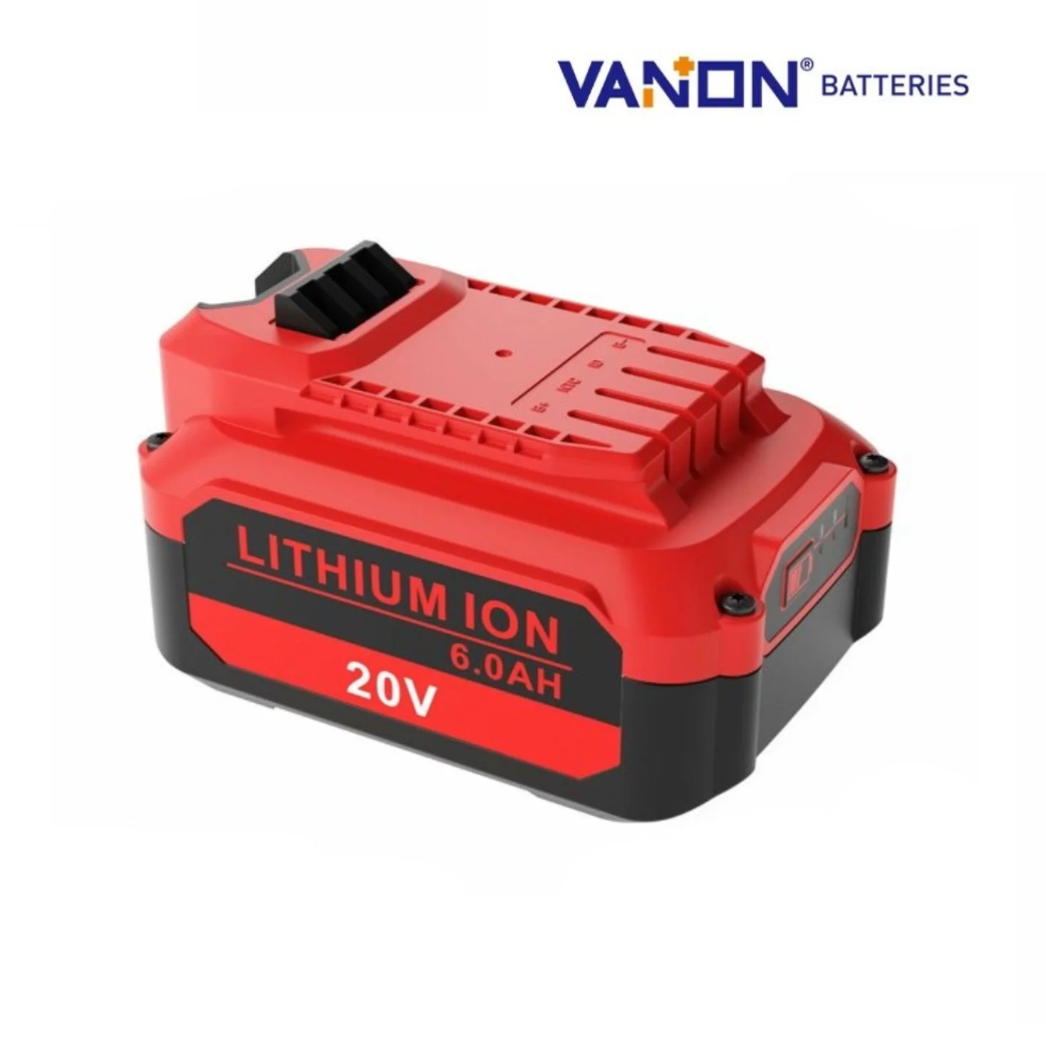 VANON for Craftsman V20 20v Li-ion Battery 6000mah CMCB204 Red GJL1810B CMCB202 CMCB201 CMCD700C1 CMCS500B