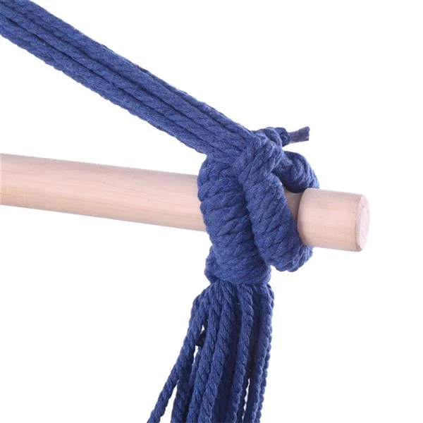 Hammock Chair Hanging Rope Swing - Max 250 Lbs