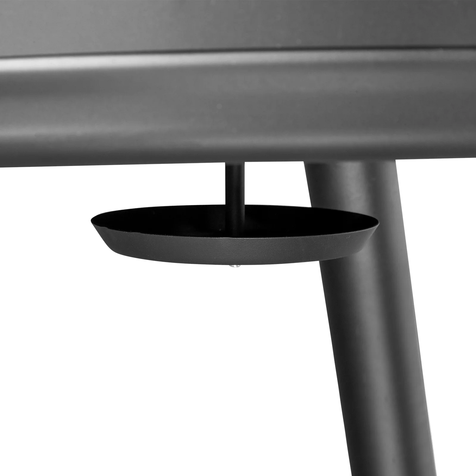 30in Outdoor Metal  Fire Pit  with Cooking Grates Black