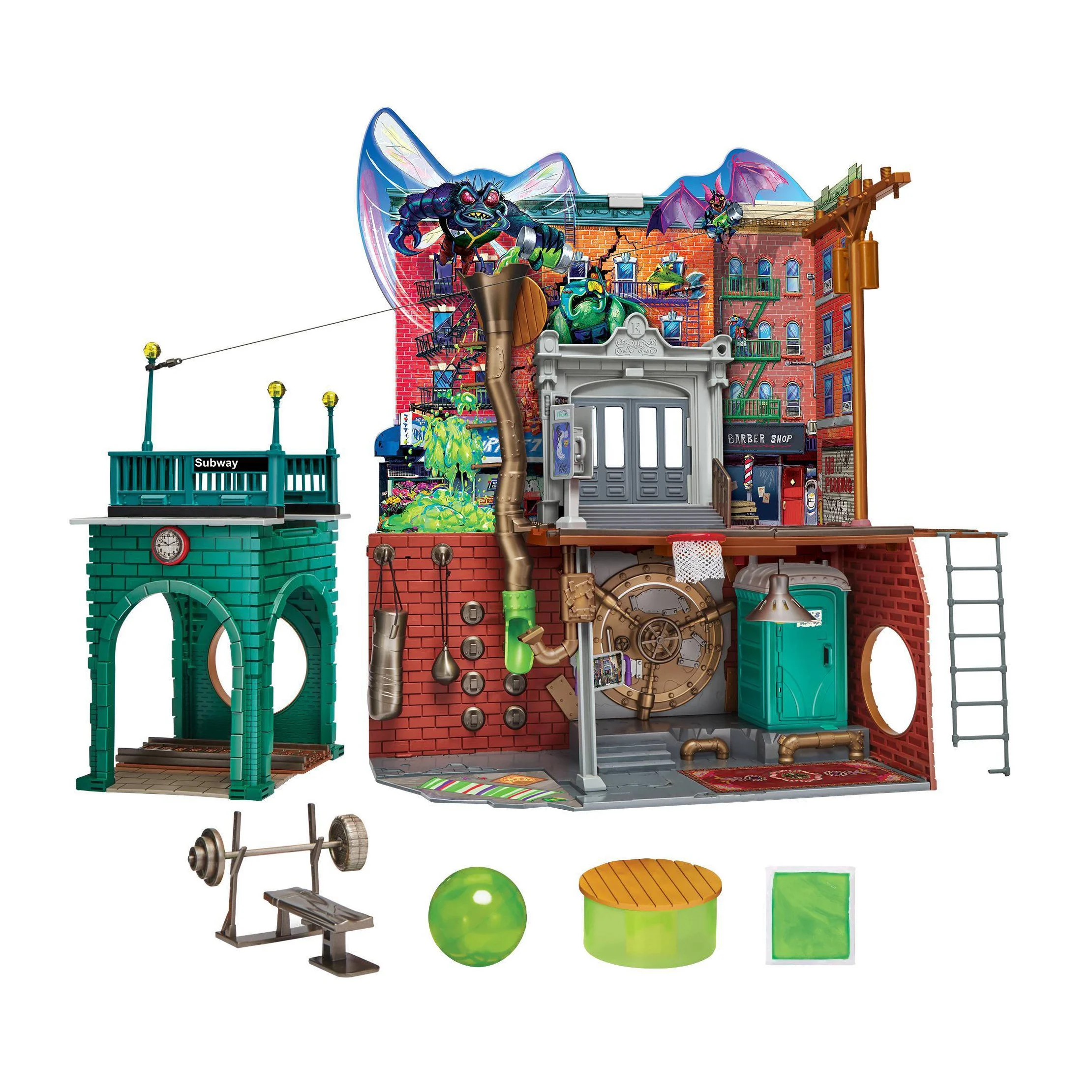 Mutant Mayhem Sewer Lair Playset