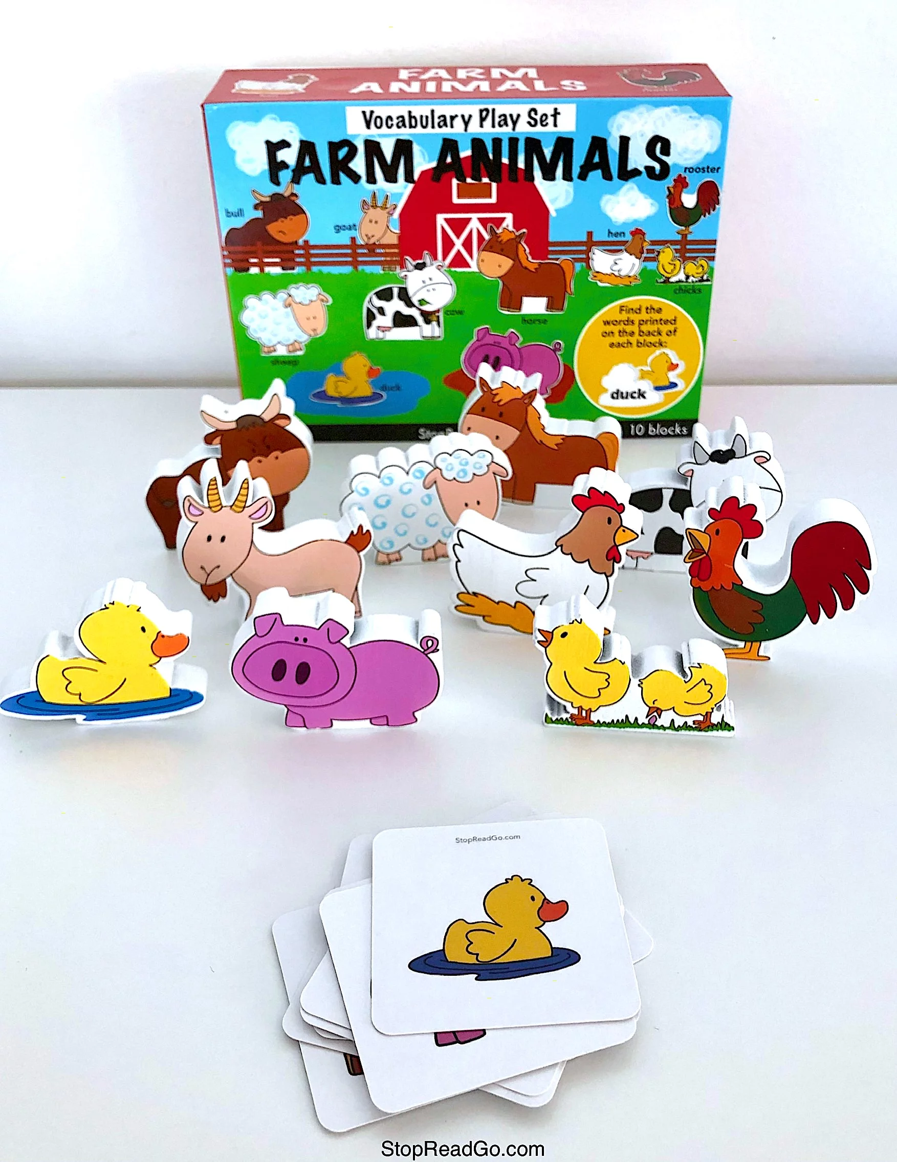 Vocabulary Play Set - Farm Animals