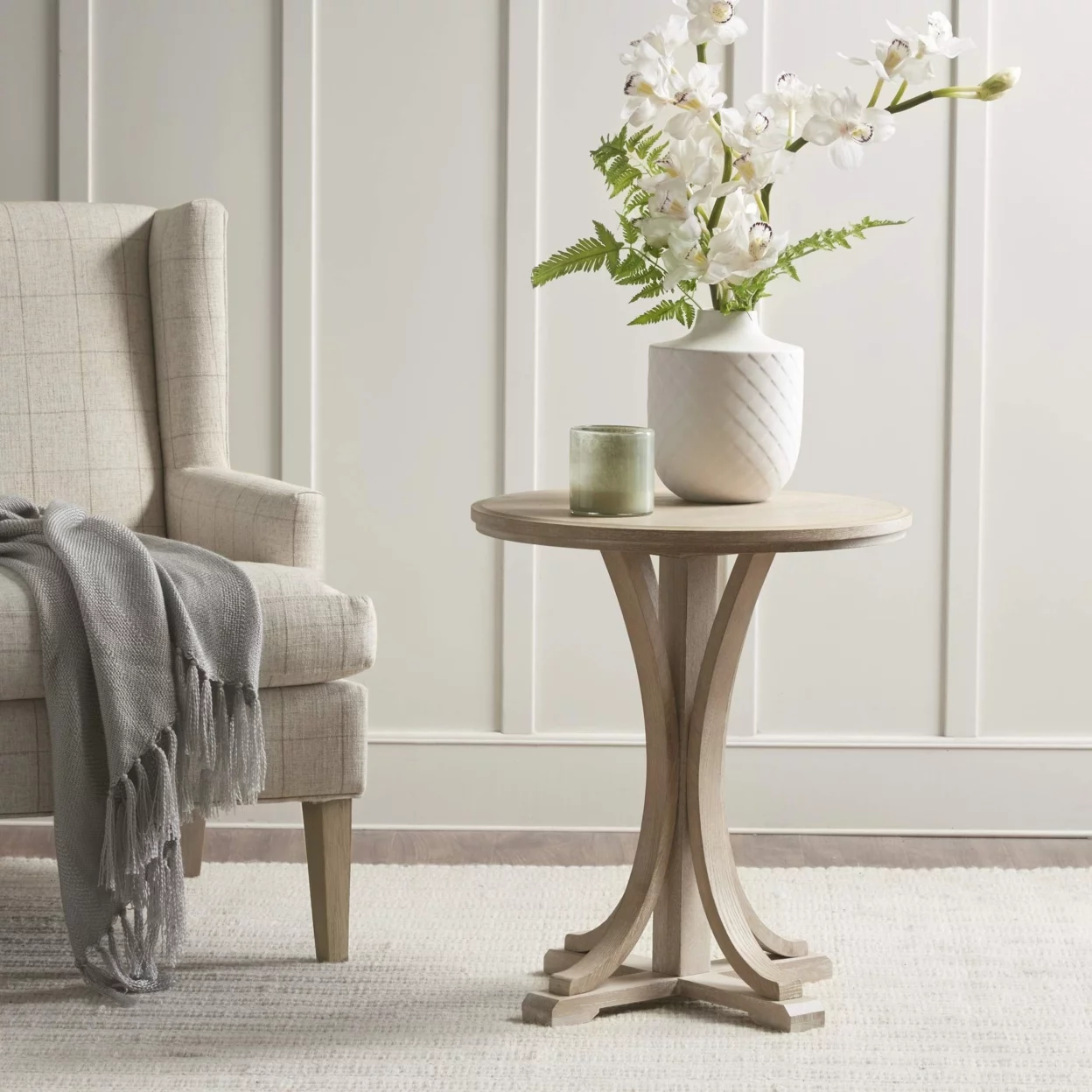 Martha Stewart Fatima Round Accent Table See Below