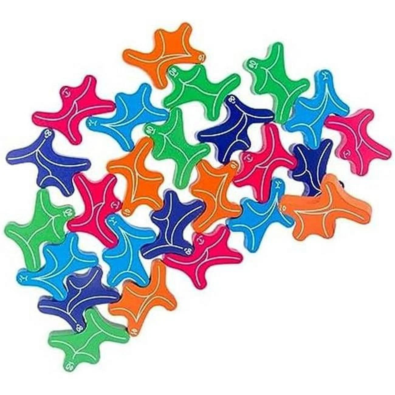 UNO1RC MC33196 Rainbow Ghost Blocks Building Blocks Playset for Kids Stacking Toys Kids Playset Kids Educational Toys for Kids Toys for Kids Kidcraft Playset Child Wooden Balance