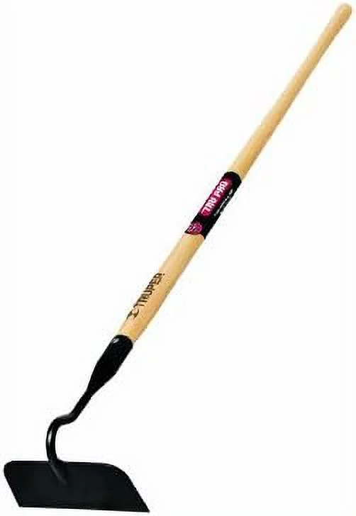 33574 Tru Pro 7-Inch Forged Meadow Hoe, Handle, Socket Pattern, 60-Inch