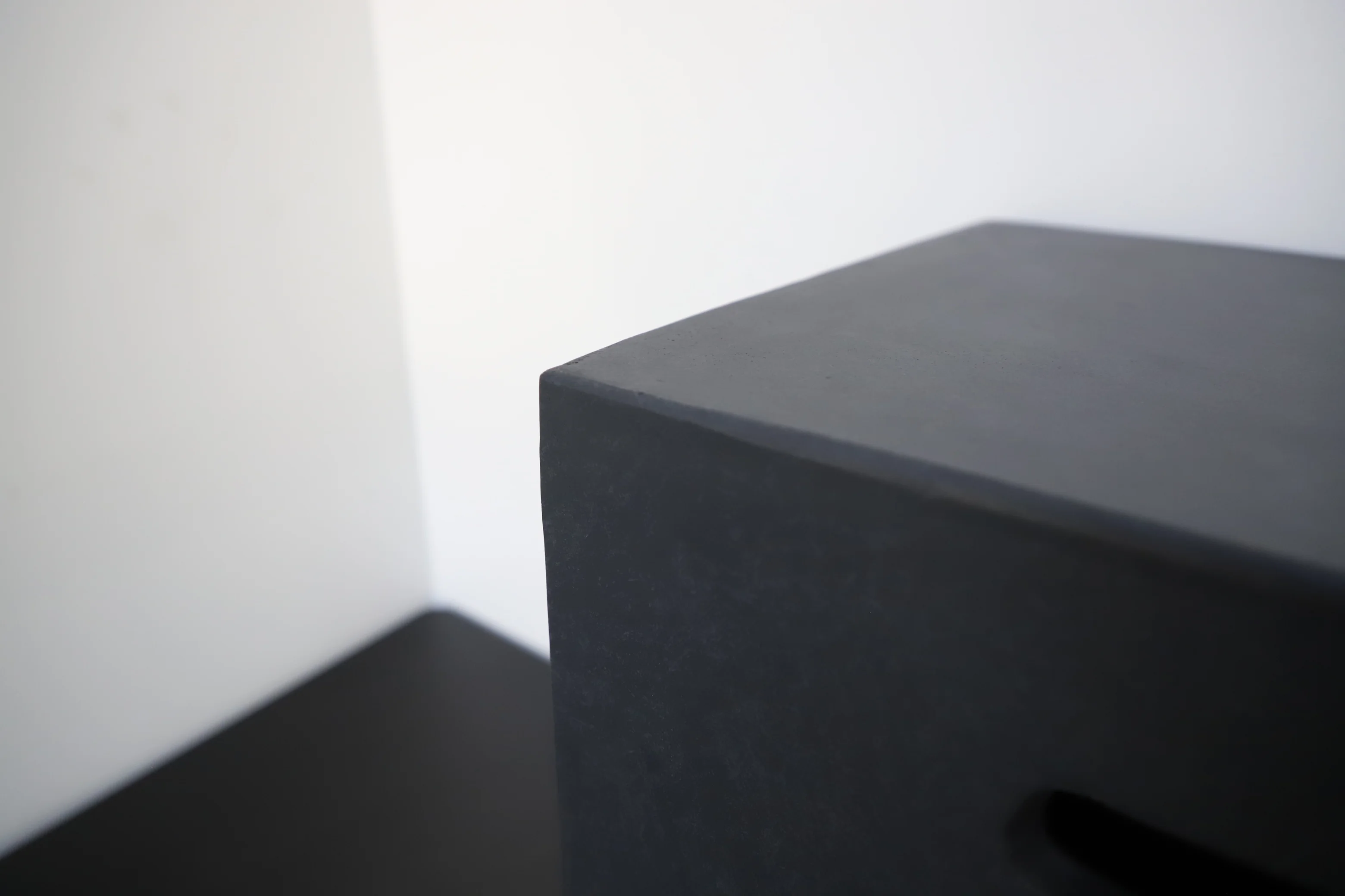 AMS Fireplace Concrete Propane Tank Cover - Dark Gray