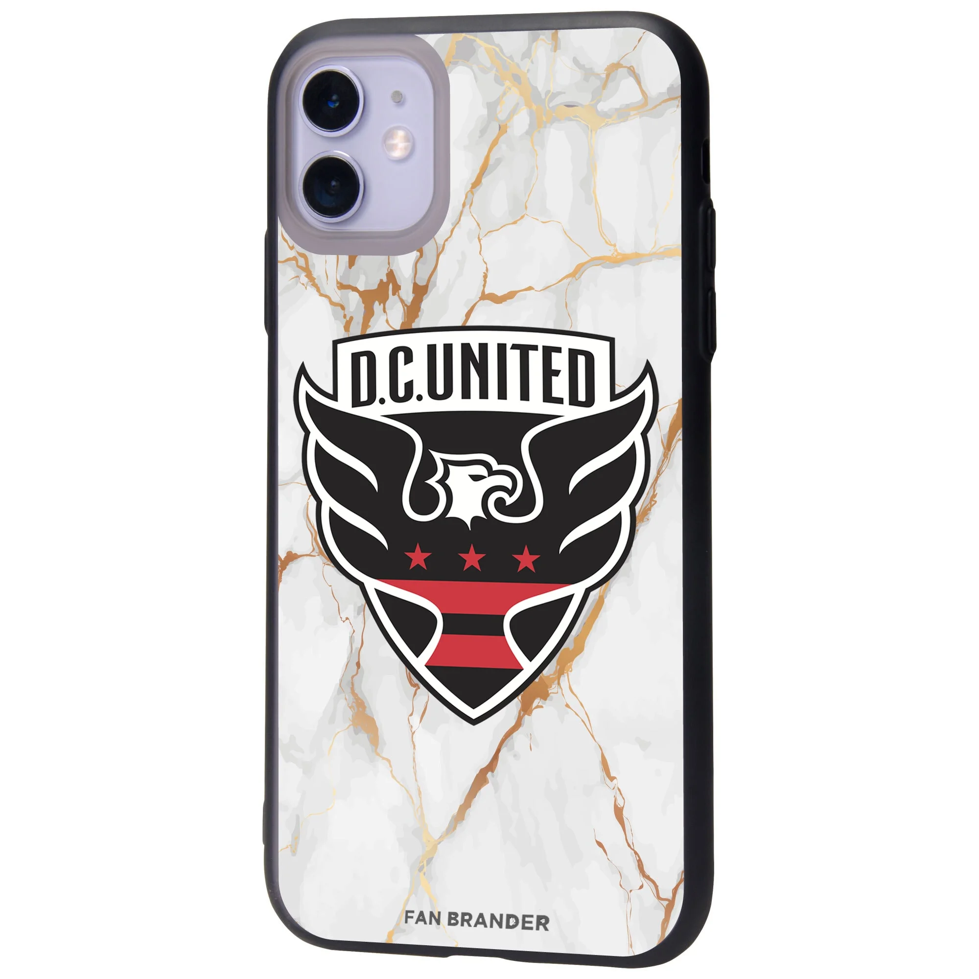 OtterBox D.C. United iPhone Symmetry White Marble Case