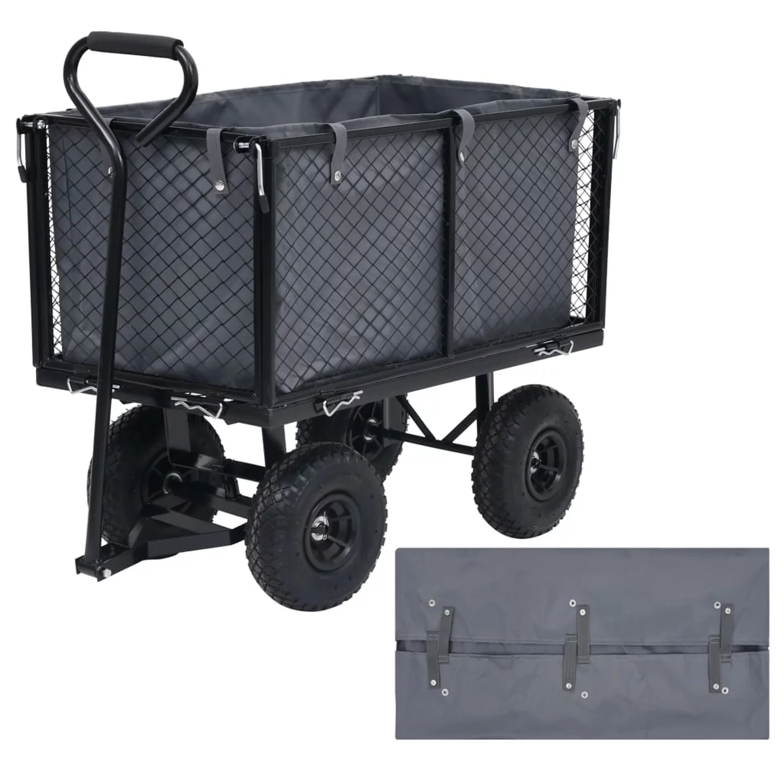 ametoys Garden Cart Liner Dark Gray 31.9
