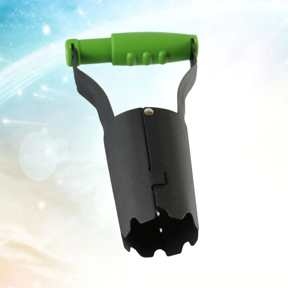 Gongxipen Manual Weeding Shovel Gardening Weeding Transplanting Shovel Garden Tool Agricultural Transplanter Farmer Growing Plants Tool (Black)