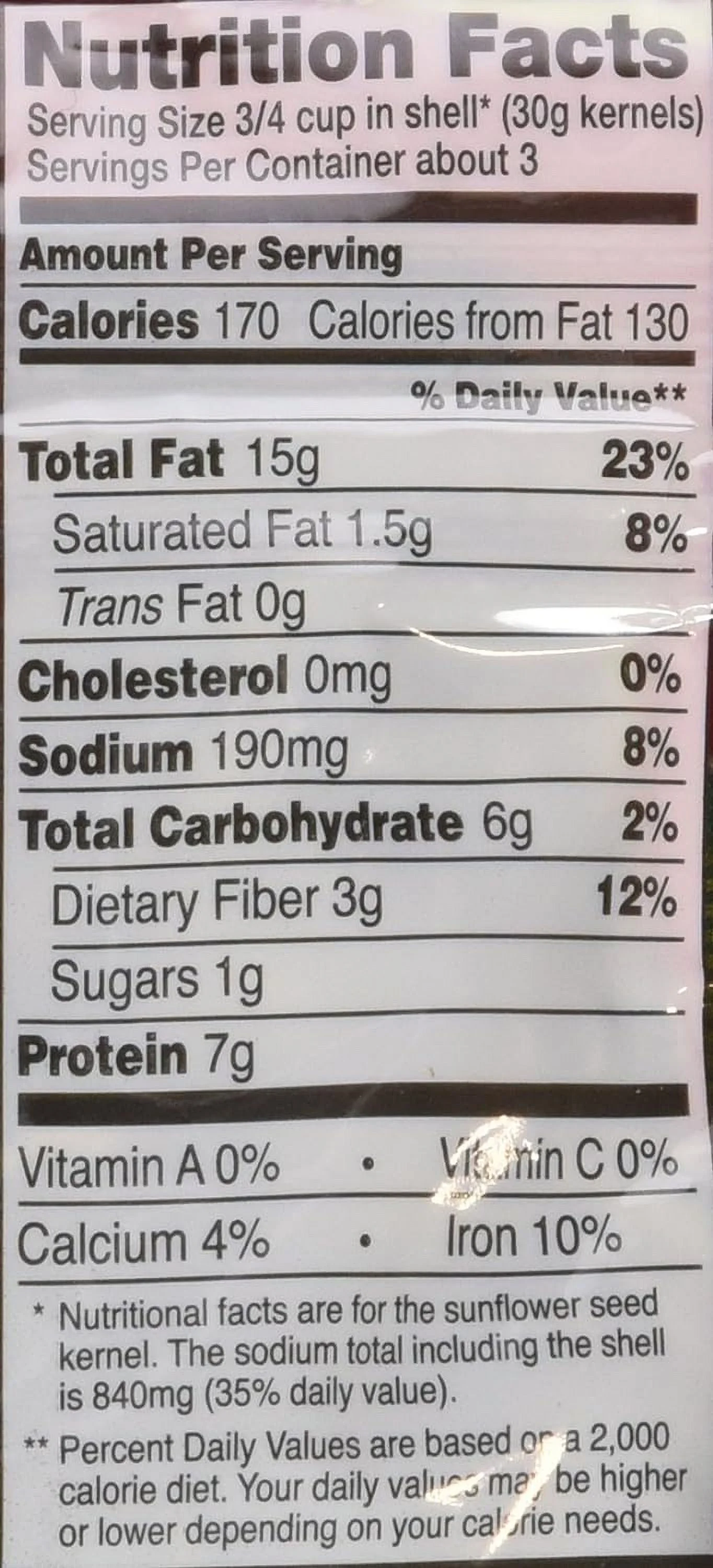 Vlasic Dill Pickle Sunflower Seeds, 5.35-Ounce Bags (Pack Of 3)