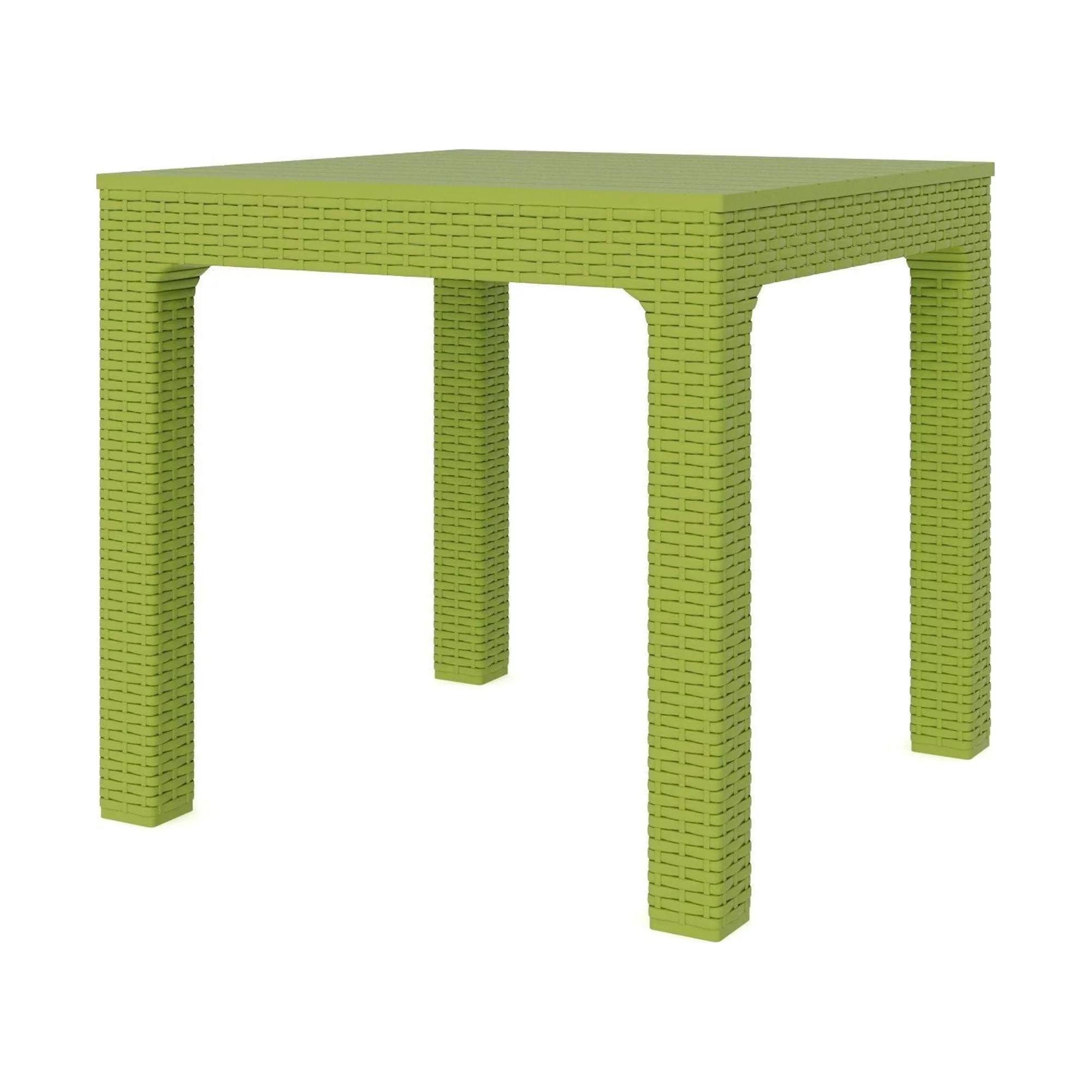 Solara Resin Patio Table, Green