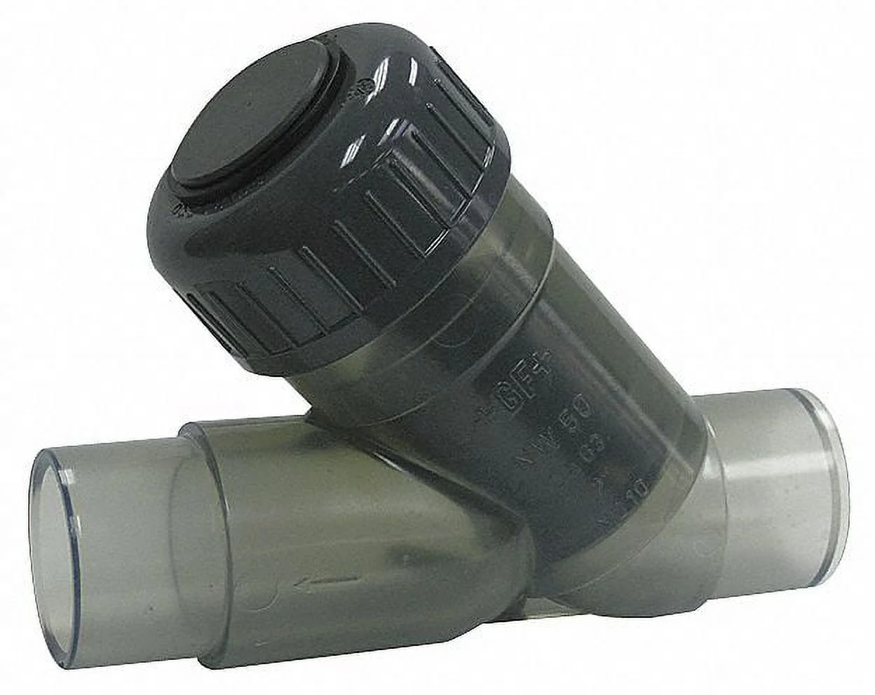 Gf Piping Systems Y Check Valve,PVC,1