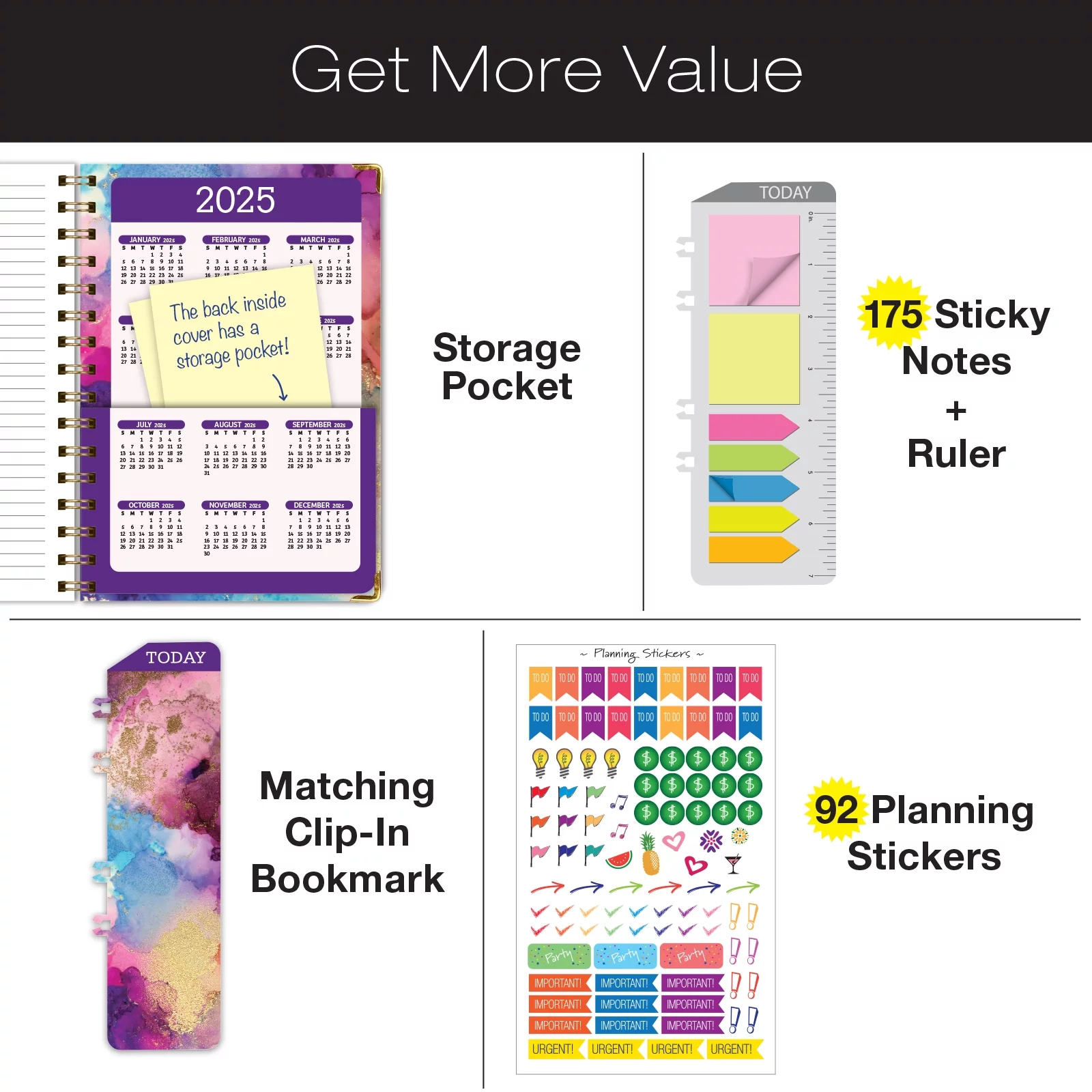 Hardcover CY 2024 Fashion Planner - 5.5