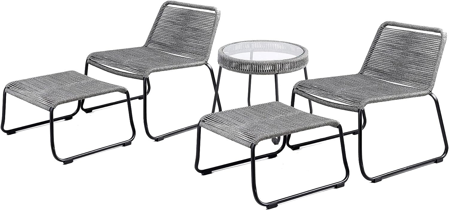 Lodi Hills 5 Piece Bistro Set - Patio Set
