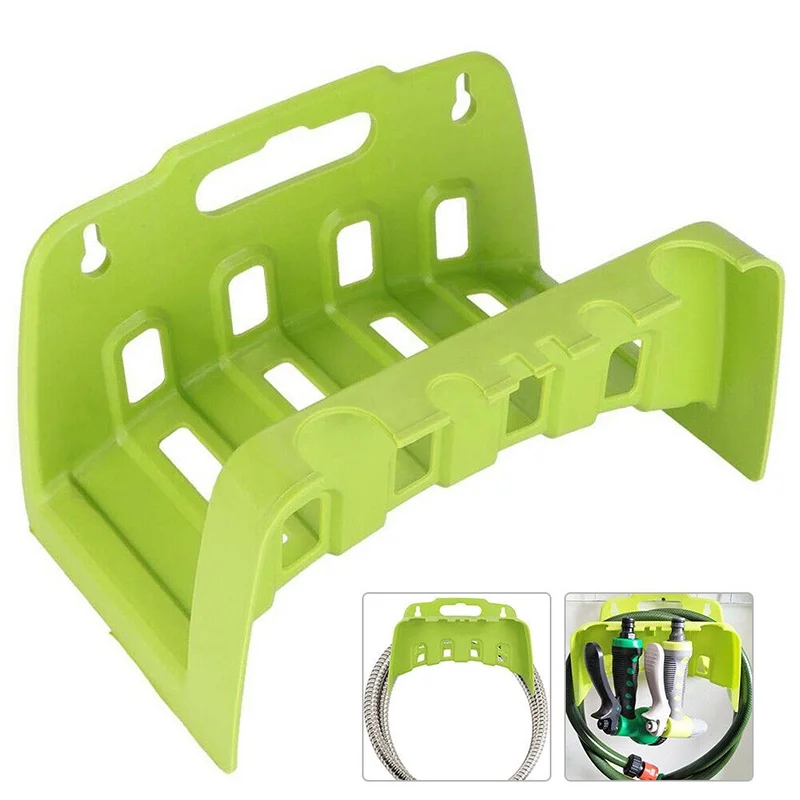 Water Hose Reel Holder Wall Mount Garden Hose Storage Pipe Fixing Bracket Han WA