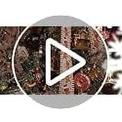 Old World Christmas Riding Lawn Mower