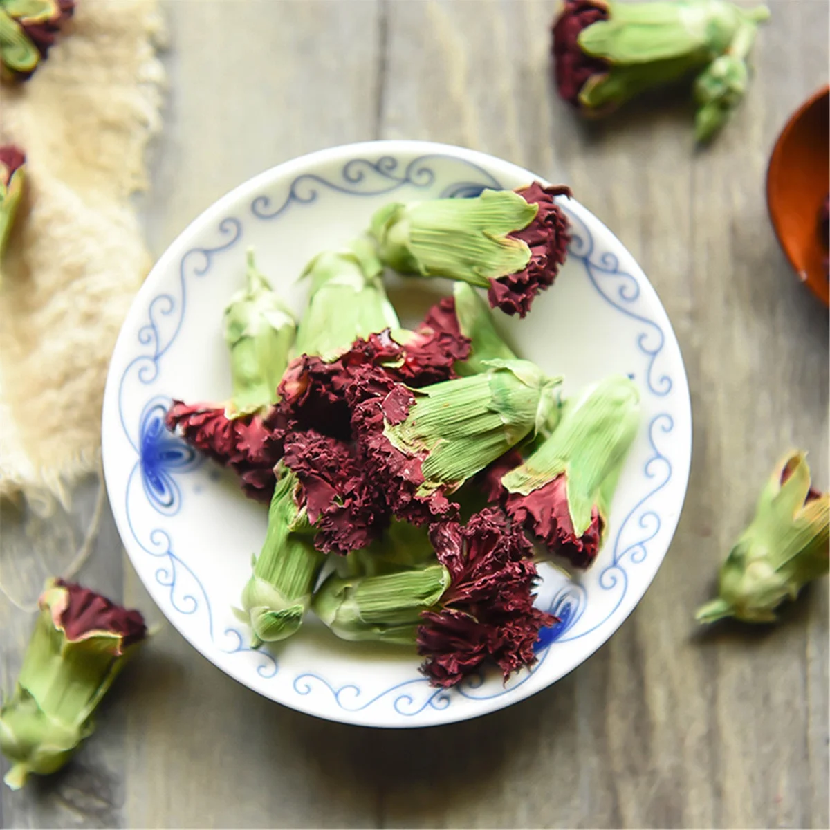 Herbal Tea Carnation Flowers Yunnan Dry Carnation Flowers Top Grade Camellia