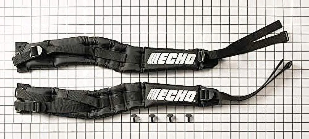 Genuine Echo P021046660 Backpack Leaf Blower Harness Strap Kit - Includes 2 Straps For PB-770 + (Free Two E-Books)