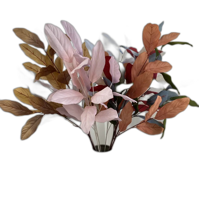 Simulation Oak Leaf Wedding Cathedral Hotel Ceiling Sagid Leaf Bluebird Leaf Wedding Flower Grapefruit Leaf