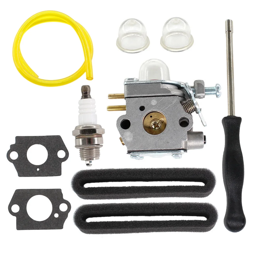 Carburetor For Murray M2500 M2510 M2550 H2500 RM2510 RM2520 RM2570 Craftsman Weedeater Ryobi WT-973 Air filter