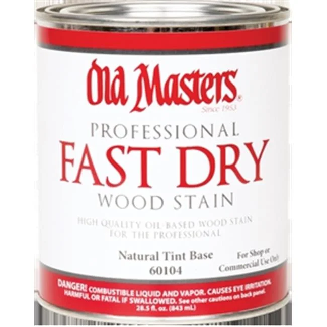 Old Masters 61301 Spanish Oak Fast Dry Wood Stain - 1 Gallon