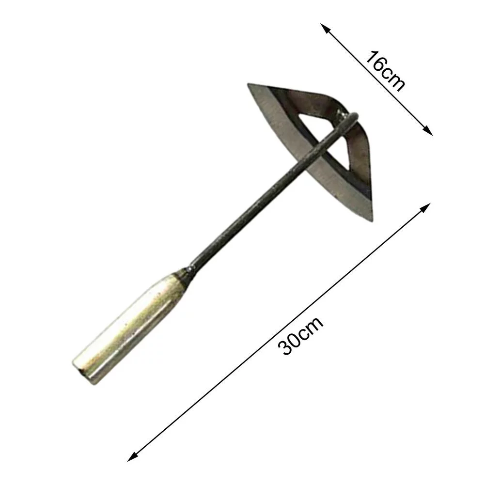 Steel Weeding Shovel Farm Tool Handheld Hollow Hoe Agriculture Rake Tool